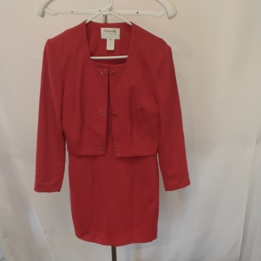 Charter Club Red Mini Dress Set